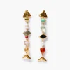 Chan Luu Lucky Catch Earrings Multi
