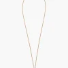 Chan Luu Mabe Heart Necklace Grey Pearl