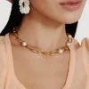 Chan Luu Magnolia Earrings White MOP Mix