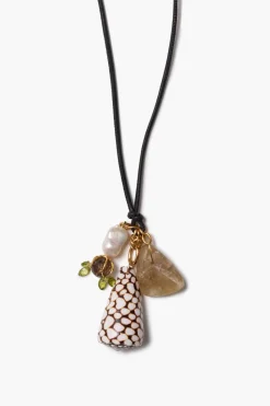 Chan Luu Manon Charm Necklace Multi