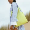 Chan Luu Mesh Net Tote Highlighter Yellow