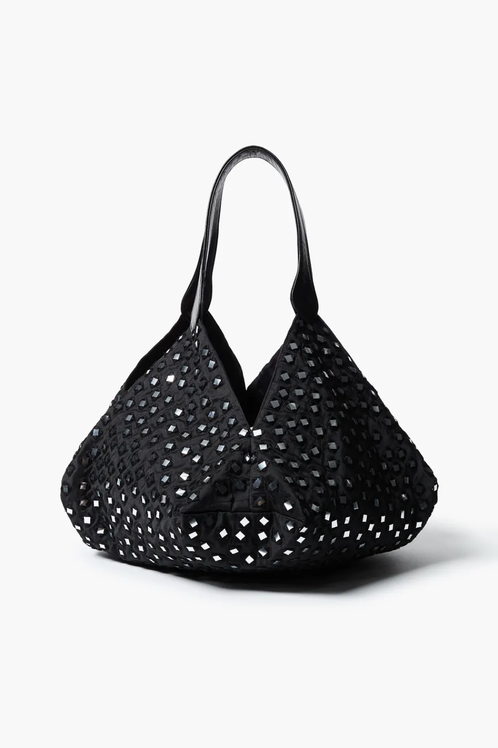 Chan Luu Mirror Lantern Bag Black