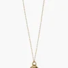 Chan Luu Orris Charm Necklace Labradorite