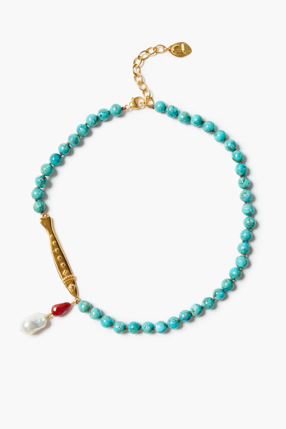Chan Luu Ospina Necklace Turquoise