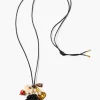 Chan Luu Palais Charm Necklace Black Agate