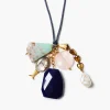 Chan Luu Paracord Charm Necklace Navy