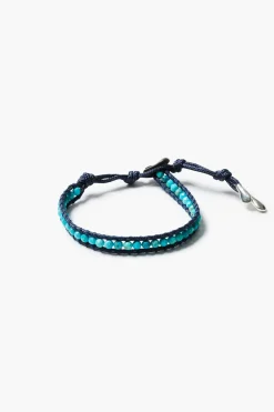 Chan Luu Paracord Single Wrap Bracelet Turquoise