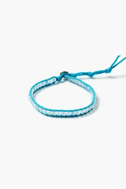Chan Luu Paracord Wrap Anklet Aquamarine