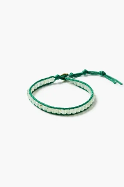 Chan Luu Paracord Wrap Anklet Prehnite