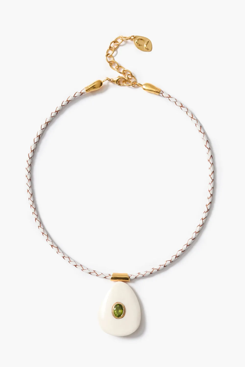 Chan Luu Pebble Necklace Peridot