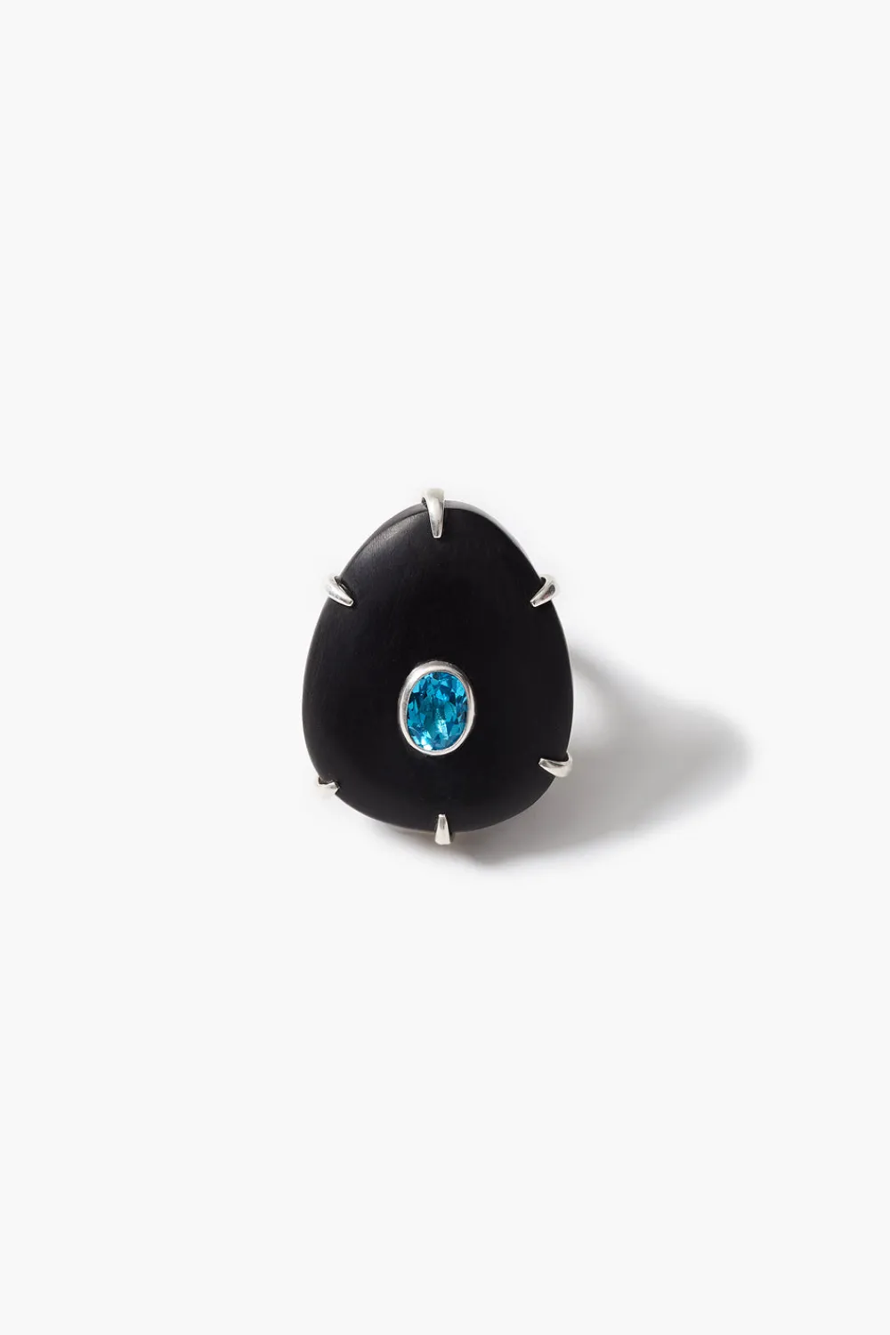 Chan Luu Pebble Ring Blue Topaz