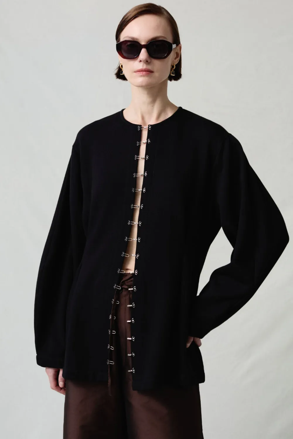 Chan Luu Pinch Wait Cardigan Back