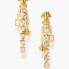 Chan Luu Pippa Cascade Earrings White Pearl