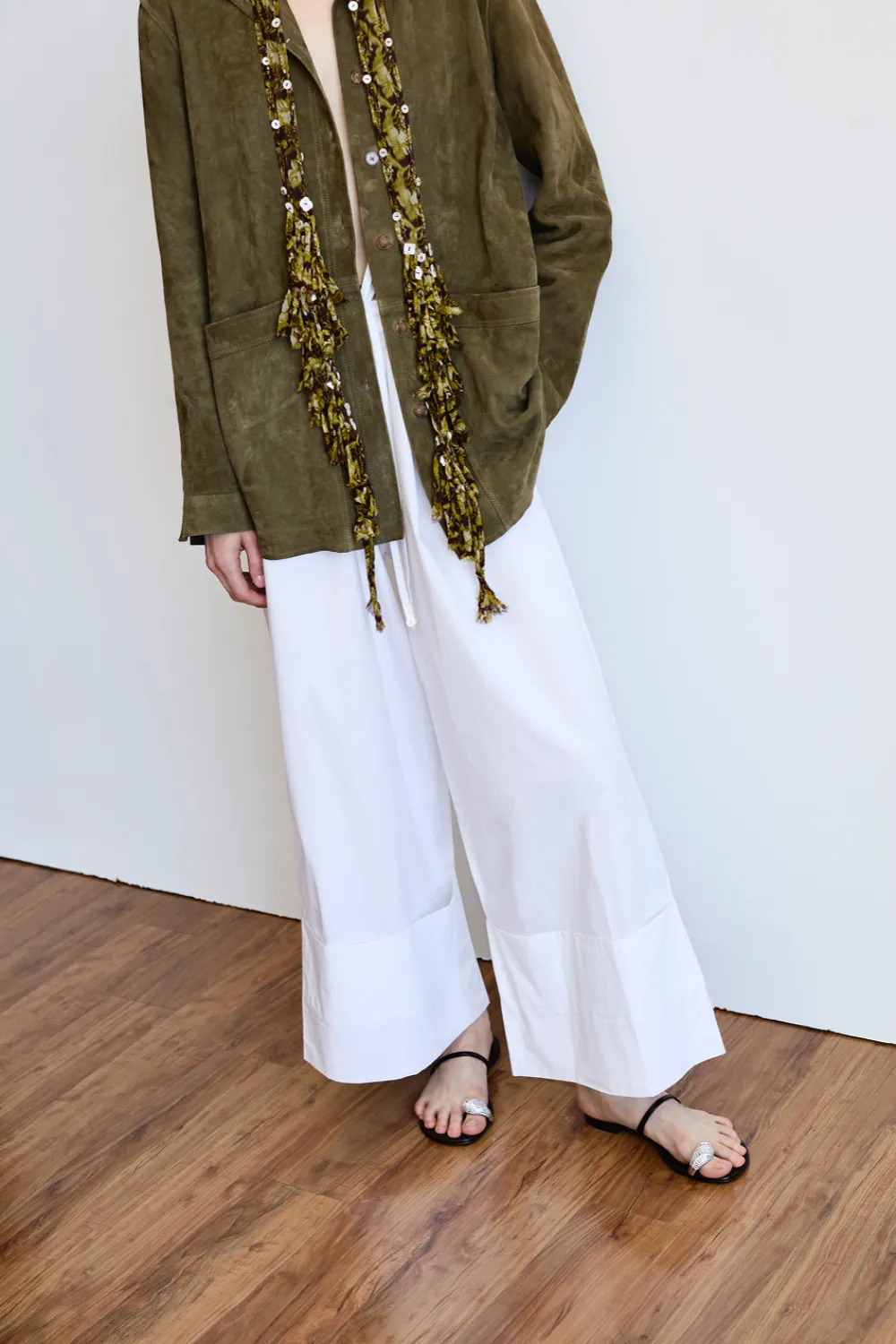 Chan Luu aior Pant White