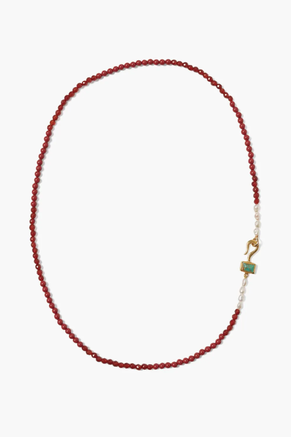 Chan Luu Santos Necklace Carnelian Mix