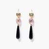 Chan Luu Scarab Earrings Multi