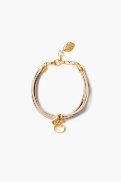 Chan Luu Serpentine Cord Bracelet Citrine