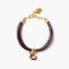 Chan Luu Serpentine Cord Bracelet Smoky Quartz