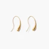 Chan Luu Serpentine Earrings Yellow Gold