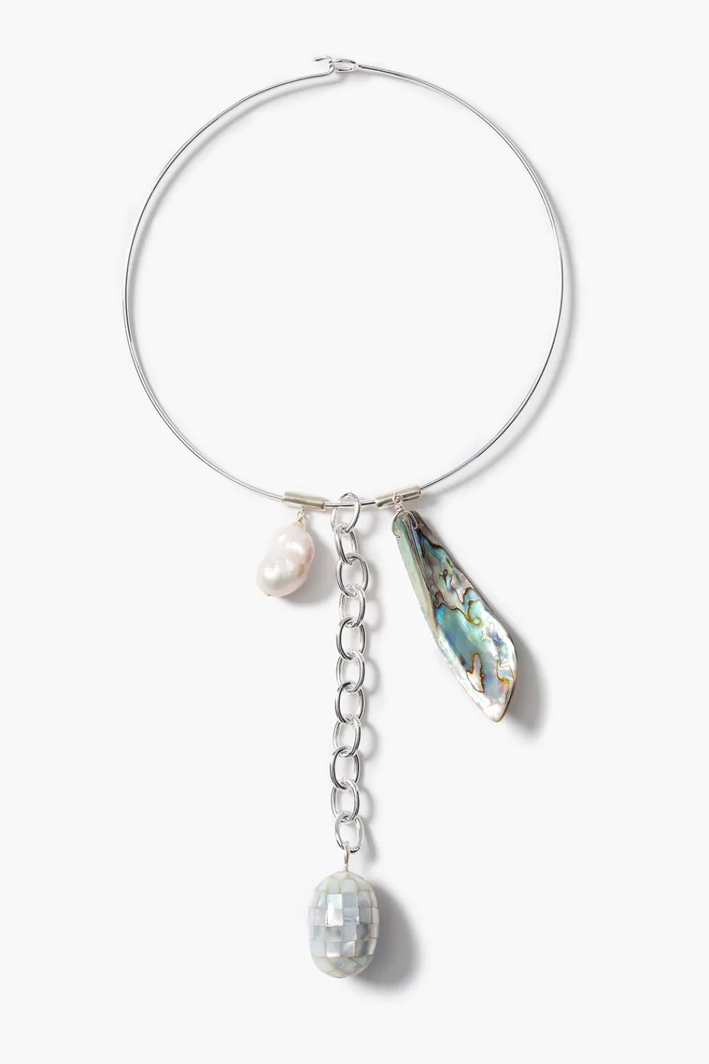 Chan Luu Shore Collar Necklace Abalone