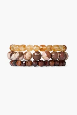 Chan Luu Sierra Bracelet Set Natural Multi