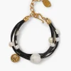 Chan Luu Strata Pearl Bracelet Gold