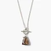 Chan Luu Summit Pendant Necklace Smoky Quartz
