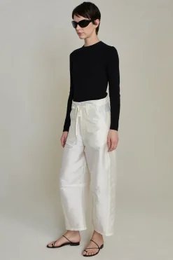 Chan Luu Techno Taffeta Barre Pant Pear