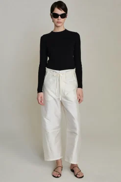 Chan Luu Techno Taffeta Barre Pant Pear