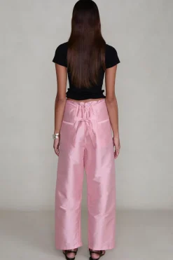 Chan Luu Techno Taffeta Barre Pant Roe