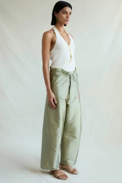 Chan Luu Techno Taffeta Barre Pant age