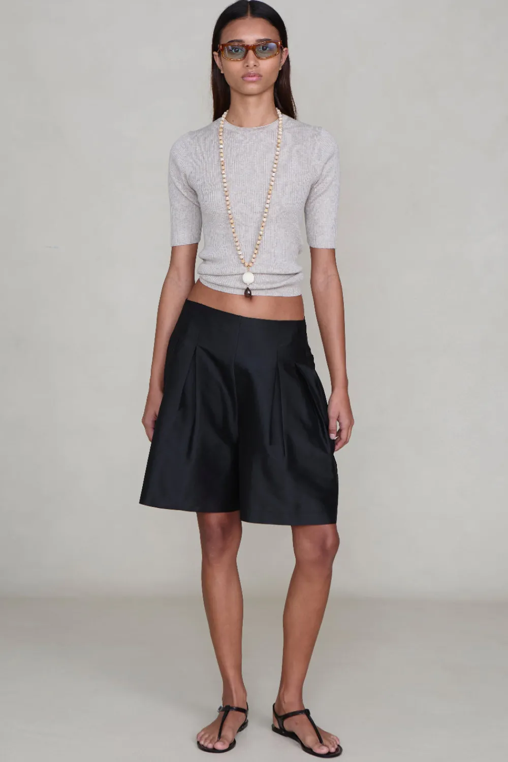 Chan Luu Techno Taffeta ong hort Back