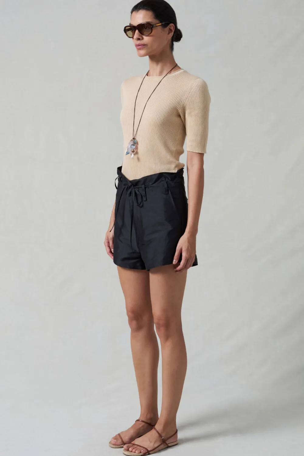 Chan Luu Techno Taffeta hort Back
