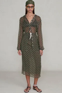 Chan Luu Tethered Button Up hirt Epreo