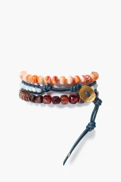 Chan Luu Trinity Bracelet Set Sunset