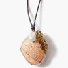 Chan Luu Venus Shell Charm Necklace Natural