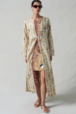 Chan Luu Vienna ightweight Coat Chryantheu