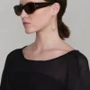 Chan Luu XL Crescent Hoop Earrings Gold